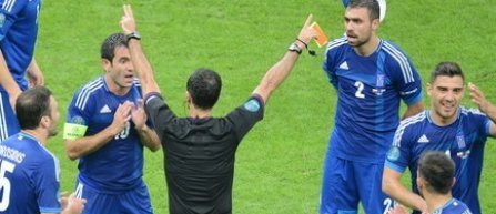Euro 2012: Presa greaca isi lauda jucatorii si il critica pe arbitru
